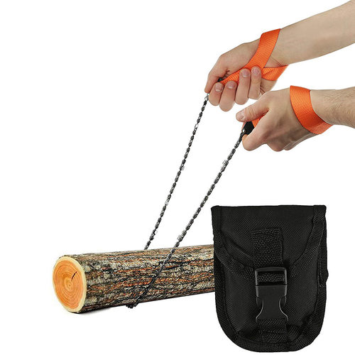 Portable Hand Zipper Saw Outdoor Chain Wire Saw 11 Tooth跨境