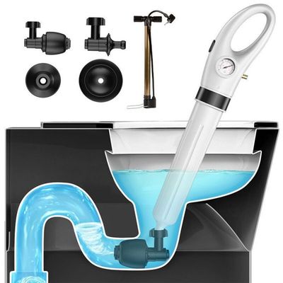 Toilet Pipe Unclogger One Shot Pneumatic Toilet