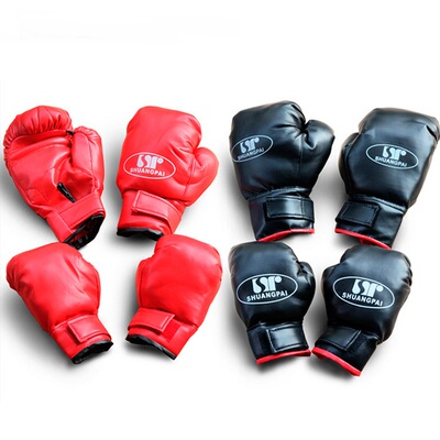 Boxing gloves practice Thai boxing children  adult 拳击手套