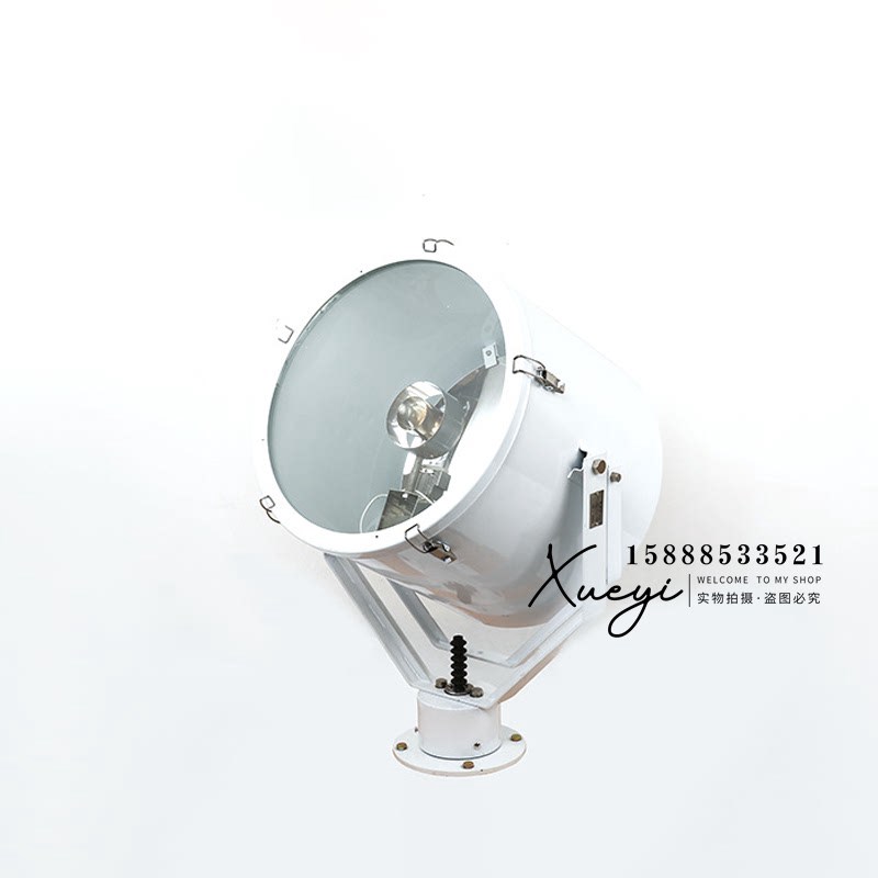 船用不锈钢探照灯TG26/27/28-B卤钨灯泡300W500W大功率强光投光灯