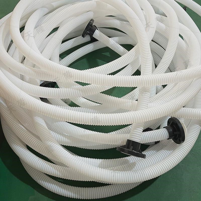 38*42四氟波纹管耐高温耐压乳白色氟塑料化工软管规格齐全可定制