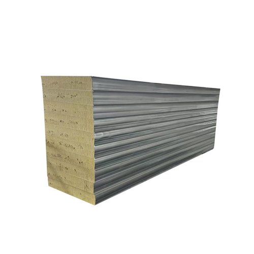 岩棉夹芯板无尘车间保温隔热洁净板复合板机制彩钢耐高温