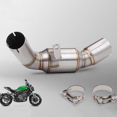 贝纳利752s不锈钢去鼓中段 摩托车改装 专车无损安装 19-22年