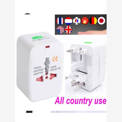 Converter Adaptor AC Power Plug Socket Travel US UK AU EU