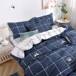 Cotton Cover bed sheets Bedding Bedsheet 1.5m1.8米磨毛四件套
