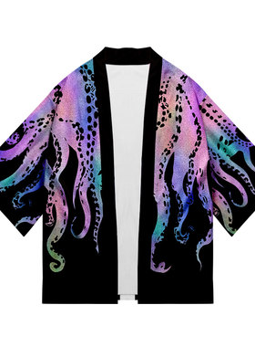 Cardigan Women Men Harajuku Kimono Cosplay Top Shirts Yukata