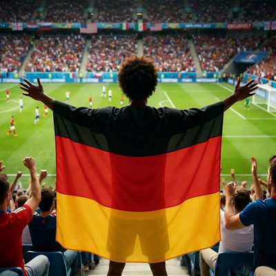 德国Argentina Flag Cape Cloak带袖可穿戴旗帜经典旗帜世界杯