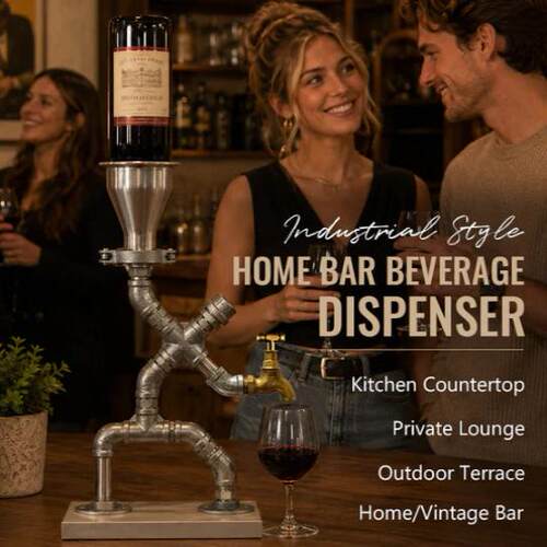 新品 Industrial Pipe Gravity Drink Dispenser 饮料分配器