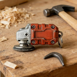 创意畅销Mini Grinder Keychain二合一牧田风格迷你研磨器钥匙挂