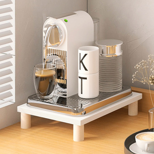咖啡机置物架桌面茶包储物架子多层摆放台水吧台面胶囊咖啡收纳架