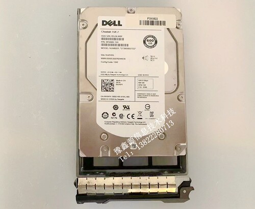 Dell/戴尔 600G 3.5寸 15K 0W347K ST3600057SS服务器硬盘SAS原装