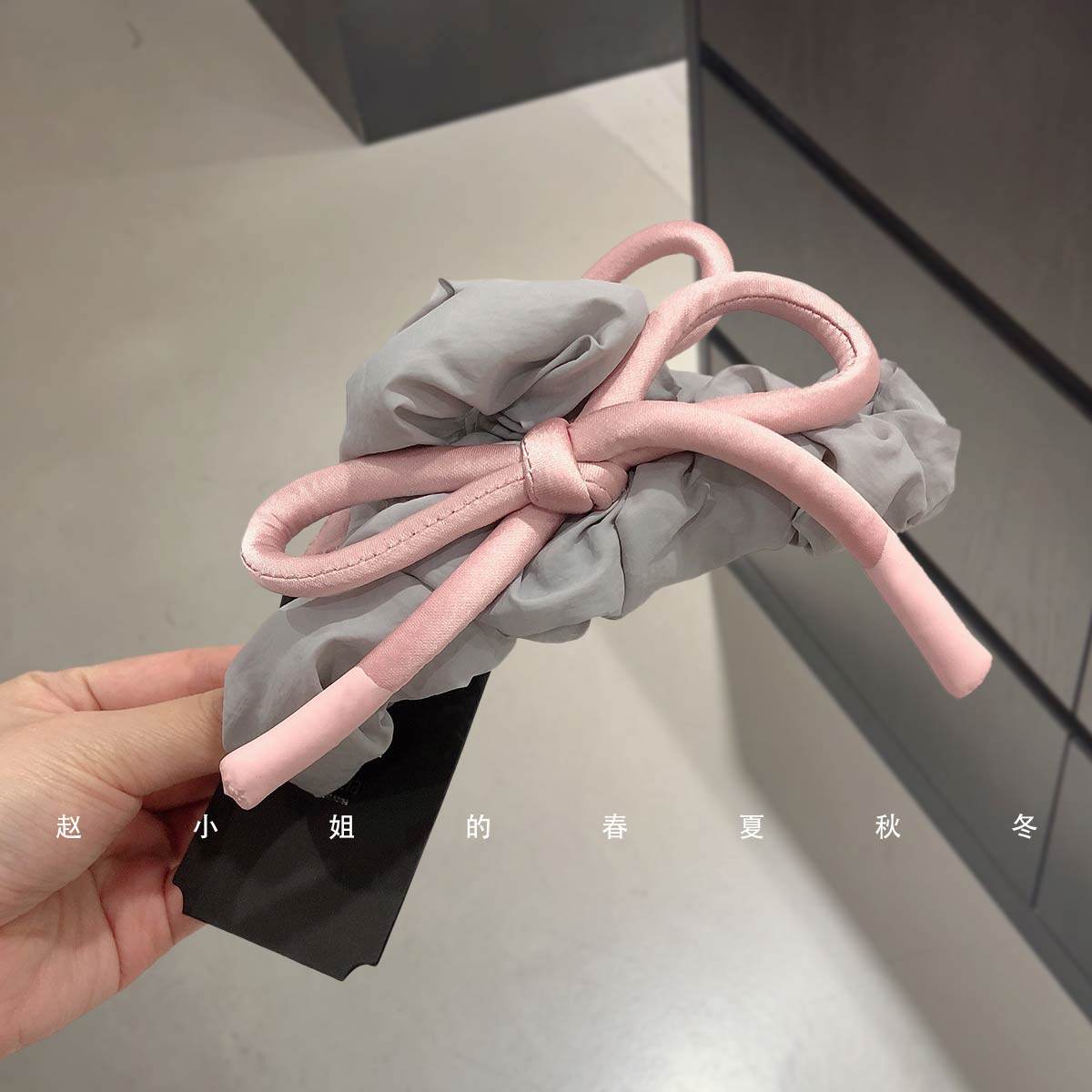 韩国头饰发饰显发量可爱甜美大号发抓夹枕头灰色粉色蝴蝶结鲨鱼夹,饰品/流行首饰/时尚饰品新,发饰,淘宝优惠券,粉丝福利购,淘宝优惠卷