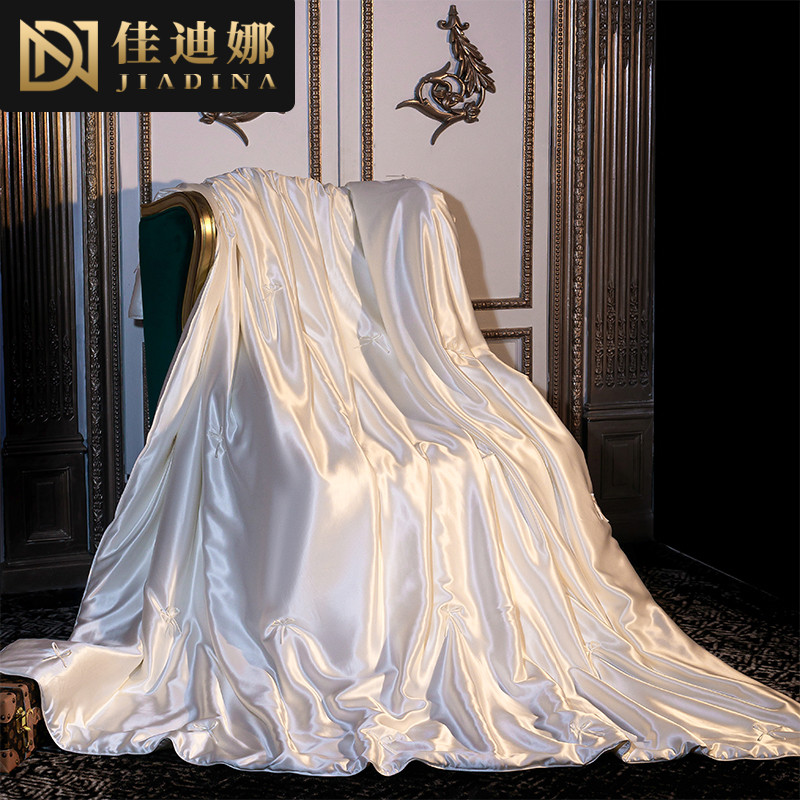 100%真丝蚕丝被假一罚十万