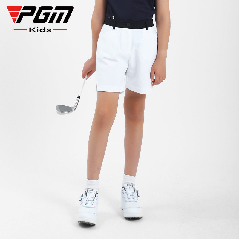 PGM高尔夫短裤女童2023新款青少年运动裤子夏季百搭运动女裤子