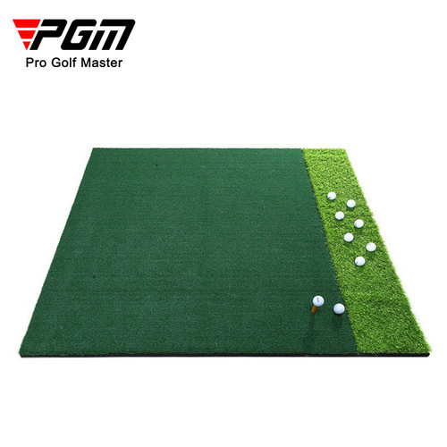 PGM海外高尔夫打击垫高尔夫练习场双草打击垫1.5*1.5米