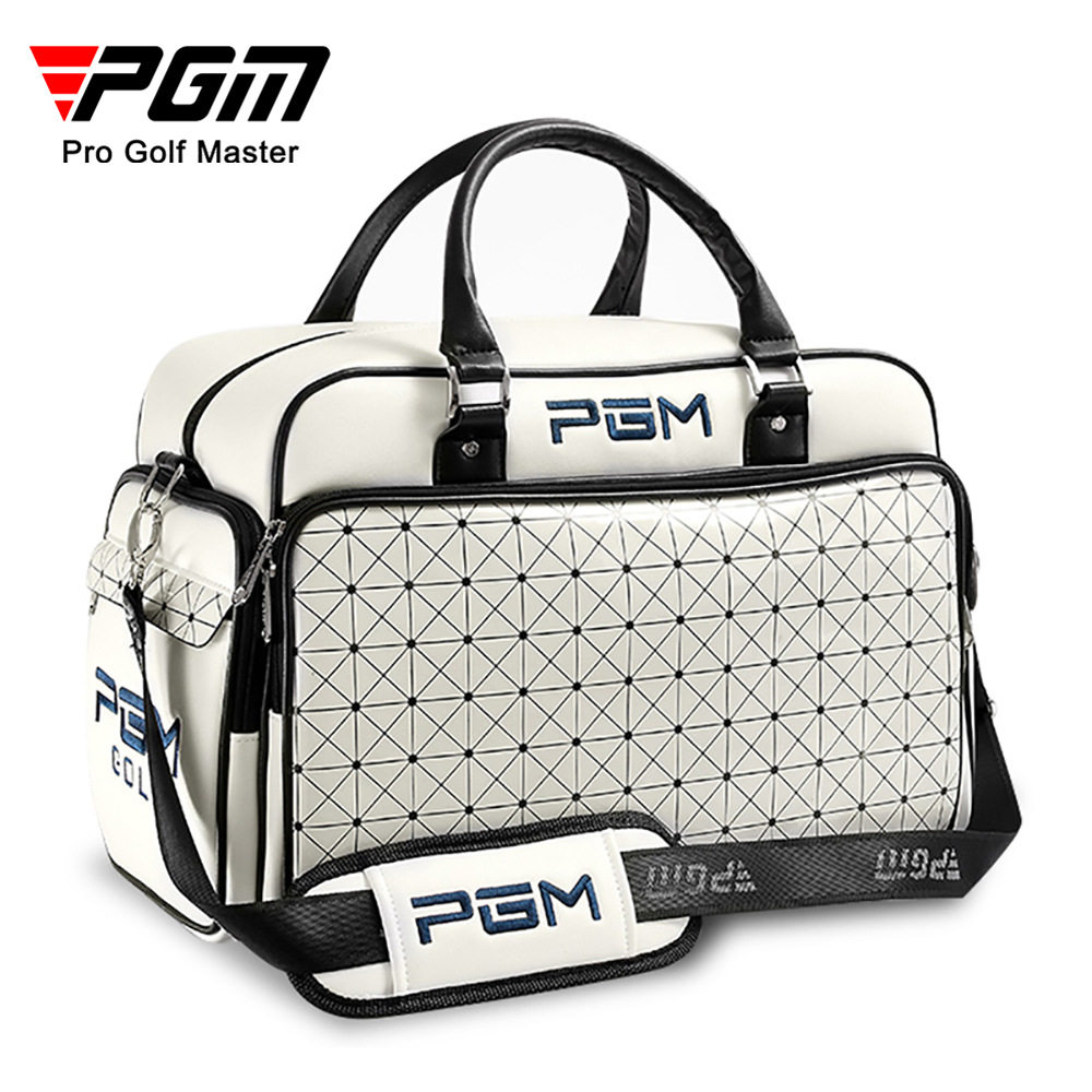PGM高尔夫衣物包时尚衣服包防水PU球包大容量独立鞋袋海外
