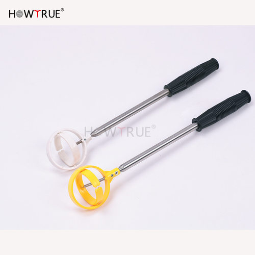 高尔夫捞球器式天线捡球器不锈钢捡球杆8节可伸缩
