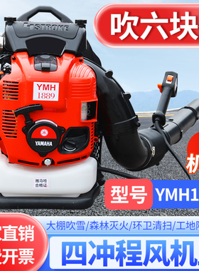 汽油吹风机背负式四冲程鼓风机吹灰尘环卫树叶工业用大功率吹雪机