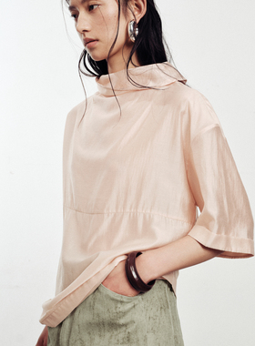 【博主同款】 TOATEE 微光系结柔感半袖上衣