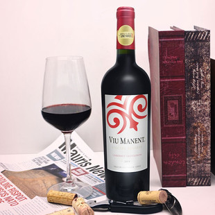 威玛(Viu Manent)酒庄珍藏赤霞珠红酒空加瓜谷原瓶进口干红葡萄酒