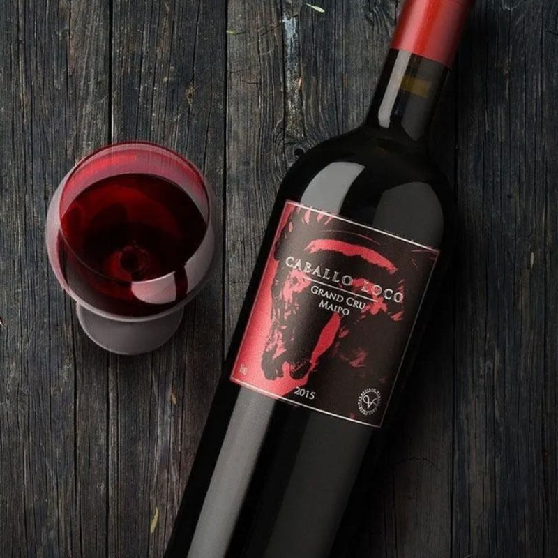 [VIVINO4.4 帕克91分] 智利小疯马 赤霞珠混酿干红葡萄酒750ml