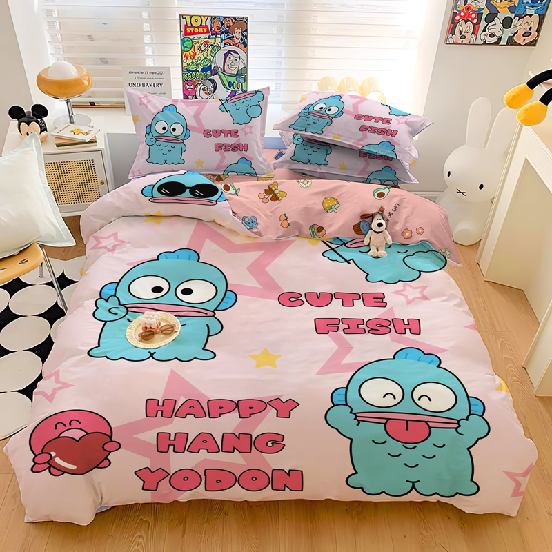小丑鱼儿童四件套全棉被套