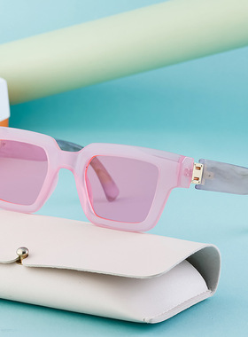 气质感！欧美时尚方框墨镜女潮网红同款太阳镜女士