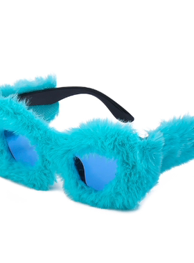 痞幼同款抖音眼镜太阳镜猫眼抓马