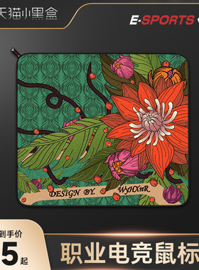 ES-Z游戏电竞CSGO鼠标垫小号粗面吃鸡LOL护腕垫FPS电脑桌垫滑鼠垫