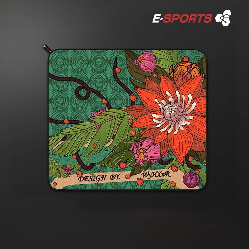 ES-Z游戏电竞CSGO鼠标垫小号粗面吃鸡LOL护腕垫FPS电脑桌垫滑鼠垫