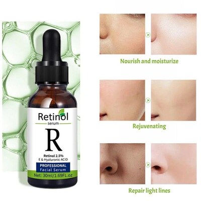 Retinol Facial Serum Anti Wrinkle Remove Dark Spots Face