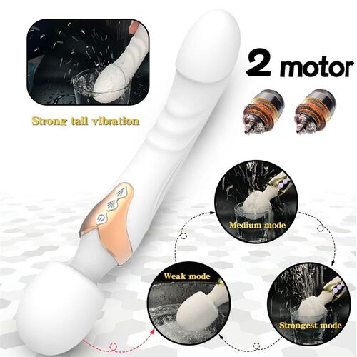 Powerful Vibrator Dildos  Wand for Women  Modes Clitoris