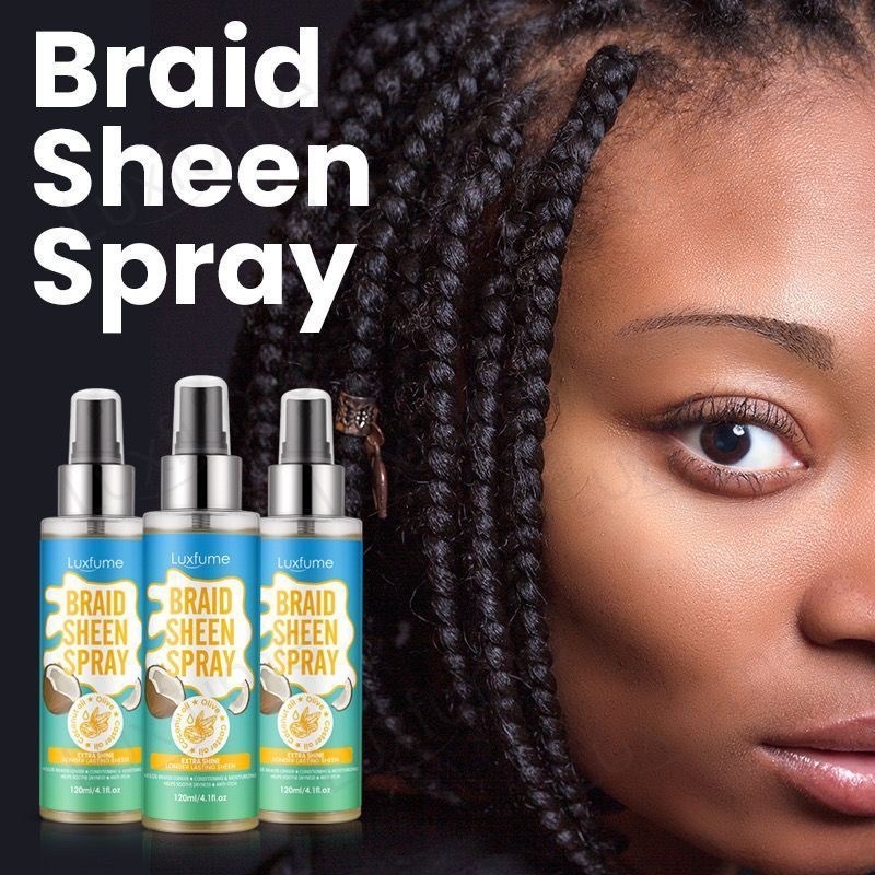 Braid sheen spray Glossy AntiFrizz Hydrating Mist 脏辫喷雾