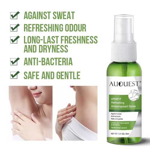 Odor Remover Spray Armpit Underarm Smell Removal Refresh Bod