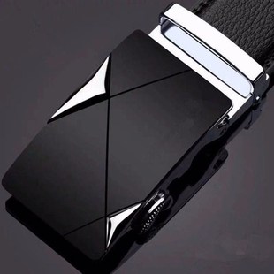 Mens Belt Waist Leather Men Man Belts Jeans Male Black For