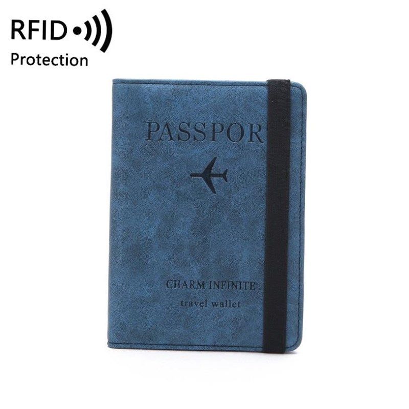 RFID passport holder card case wallet 护照证件夹钱包机票卡夹