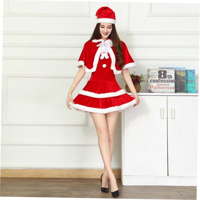 Adult Christmas costume Bunny sexy costume for PROM show
