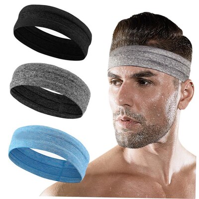 Moisture Wicking Workout Headband Sweatband for Running Yoga