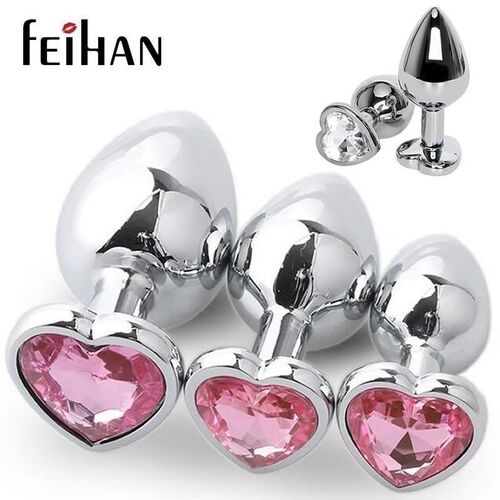 Stainless Steel stal Anal Toys Butt Plug Stainless Steel