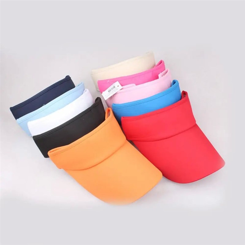 Summer Empty Top Sun Visor Hat Foldable Sport Running Hat