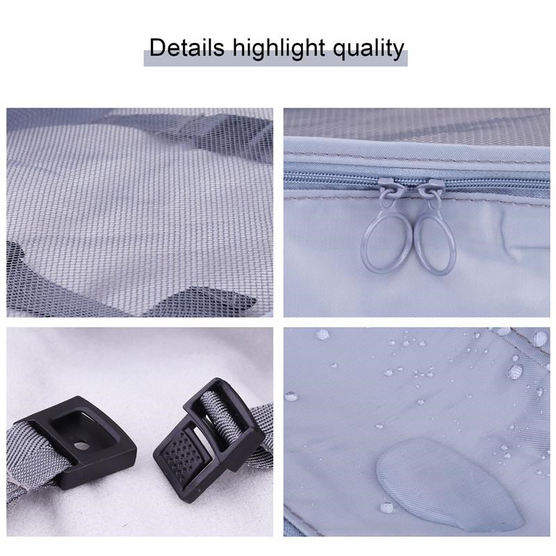 8/6 pieces Set Travel Organizer Storage Bags Suitcase