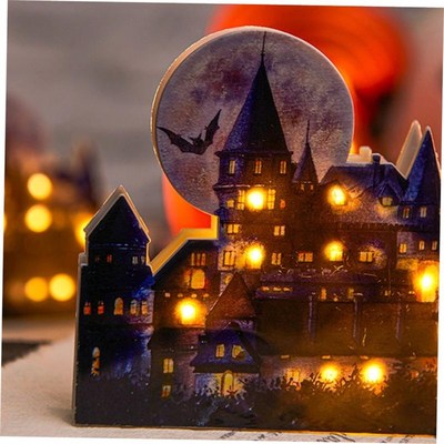 Halloween Castle Led Luminous Ornaments Party Decorations De