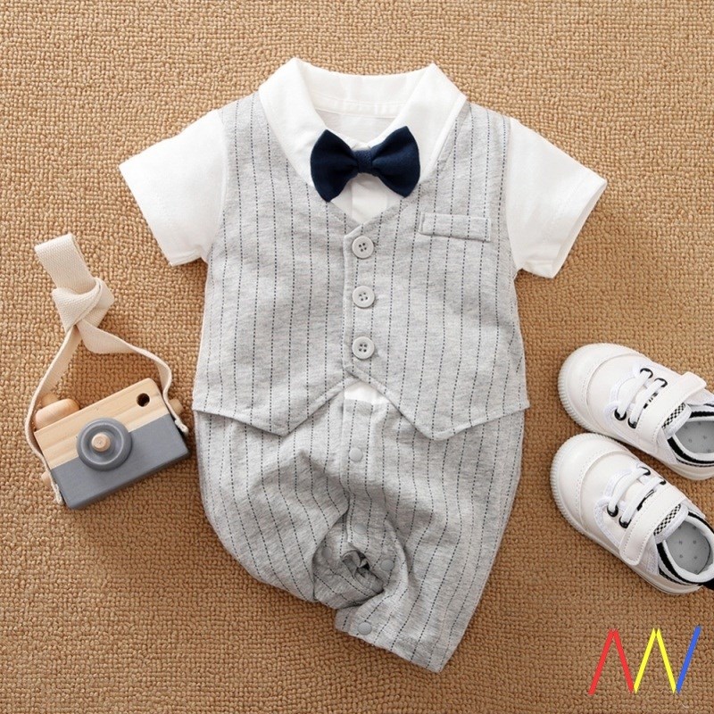 0-24M Baby Boy Romper Kids Summer Spring Newborn Clothes New