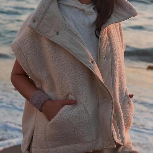 Womens Autumn And Winter New Casual Faion Sleeveless Vest