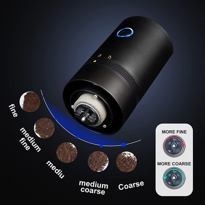 Coffee Bean Grinder Electric Cordless Rechargeable Grinder