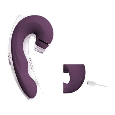 Female Masturbator 3 in 1 Clit Dildo GSpot Vibrator SexToys