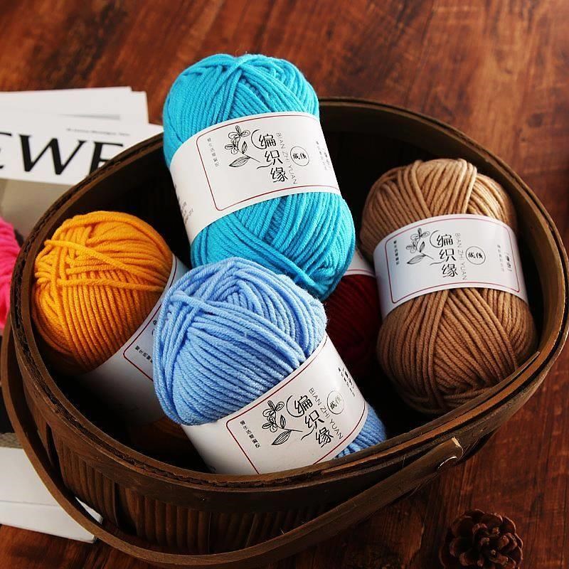 Ball Crochet Cotton yarn For knitting Bargain Cott1