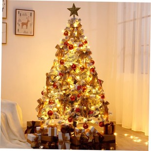 tree 圣诞树 packed flocking 2.1 set 1.5 Christmas 1.8