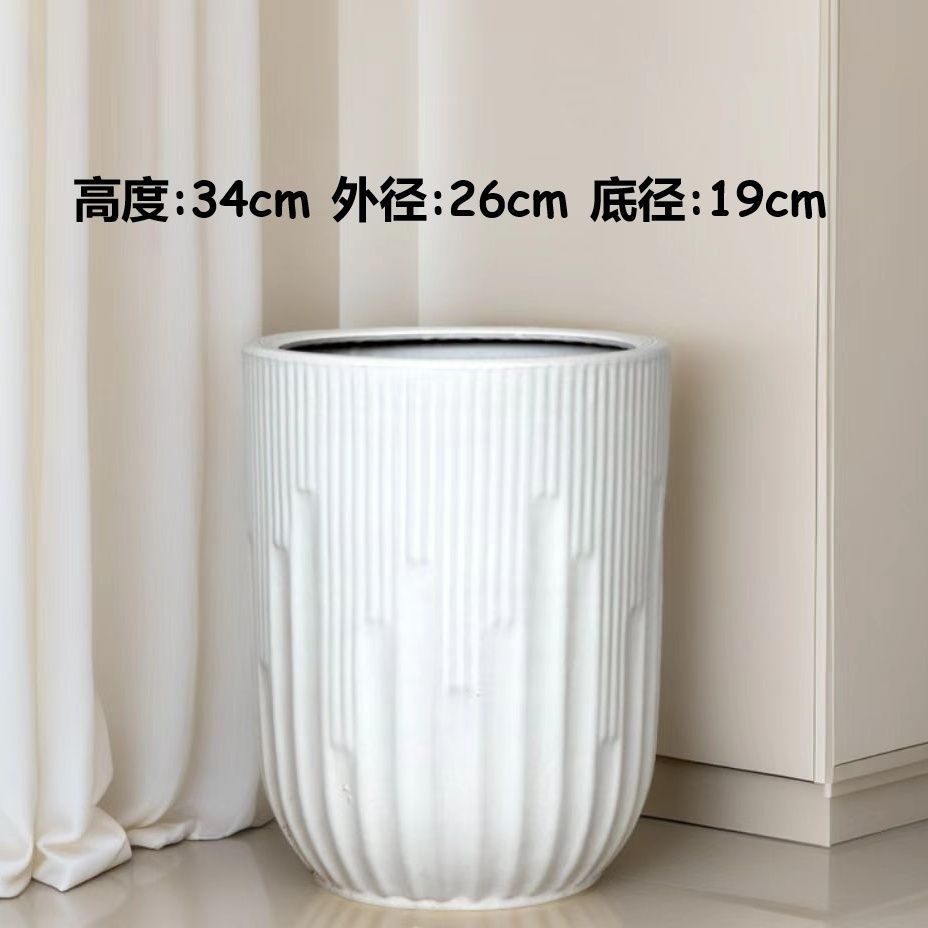 高颜值大口径龙血树幸福树陶瓷花盆客厅阳台绿植专用