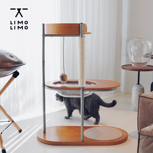 limolimo猫爬架太空舱太空碗超大